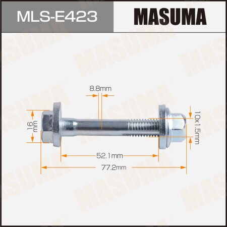 Camber adjustment bolt Masuma, MLS-E423