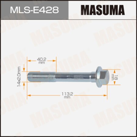 Suspension bolt Masuma, MLS-E428