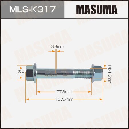 Болт подвески Masuma, MLS-K317