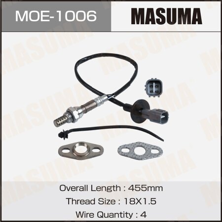 Oxygen sensor Masuma, MOE-1006
