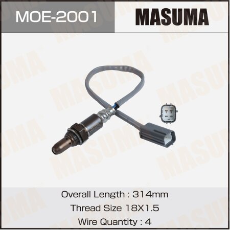 Air-fuel ratio sensor Masuma, MOE-2001