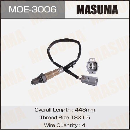 Датчик кислородный Masuma, MOE-3006