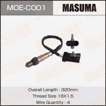 Датчик кислородный Masuma, MOE-C001
