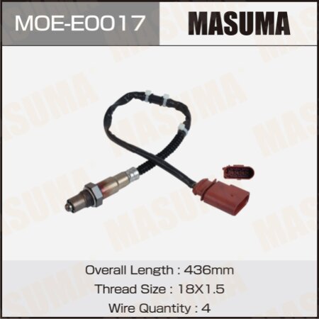 Oxygen sensor Masuma, MOE-E0017