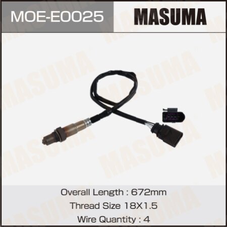 Oxygen sensor Masuma, MOE-E0025