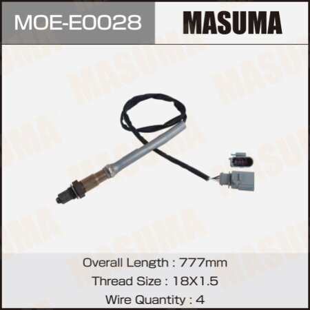 Oxygen sensor Masuma, MOE-E0028