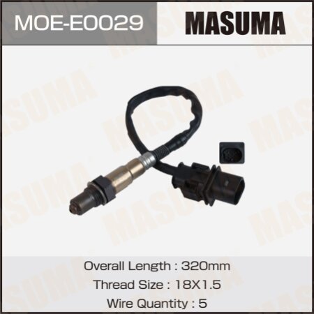 Oxygen sensor Masuma, MOE-E0029