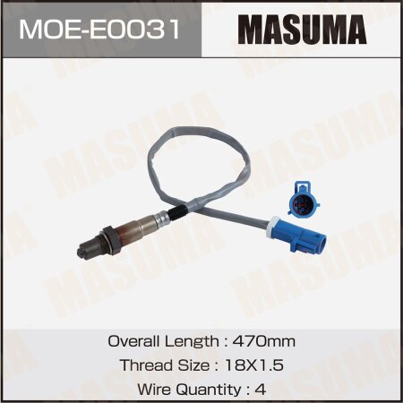Oxygen sensor Masuma, MOE-E0031