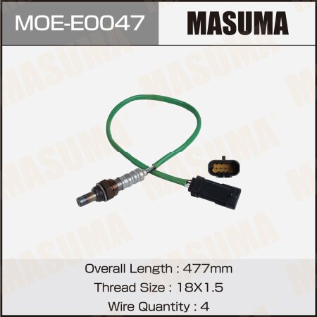 Oxygen sensor Masuma, MOE-E0047