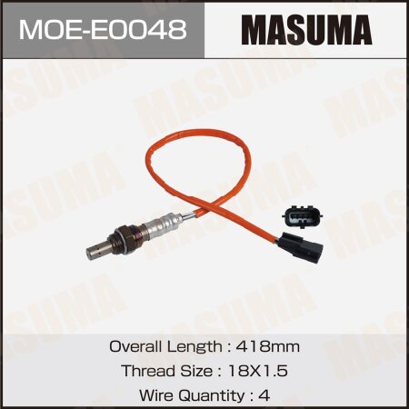 Oxygen sensor Masuma, MOE-E0048