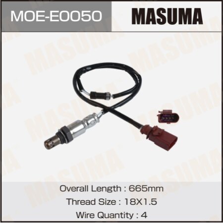 Oxygen sensor Masuma, MOE-E0050