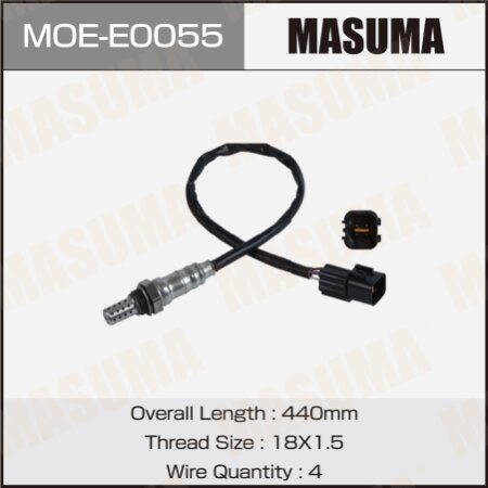 Oxygen sensor Masuma, MOE-E0055