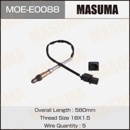 Датчик кислородный Masuma, MOE-E0088