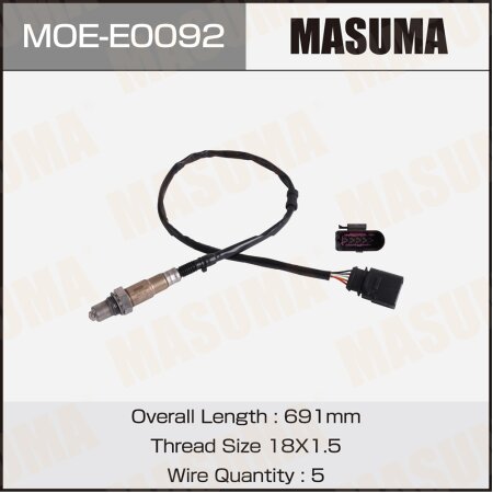 Датчик кислородный Masuma, MOE-E0092