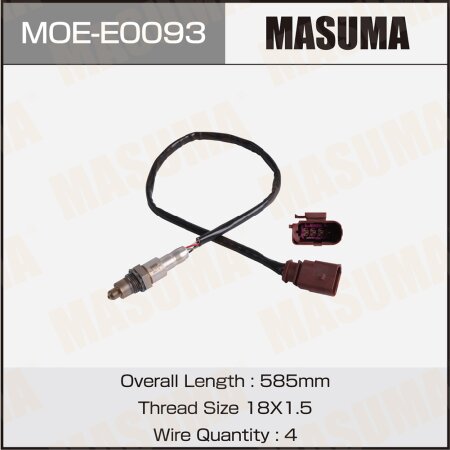 Датчик кислородный Masuma, MOE-E0093