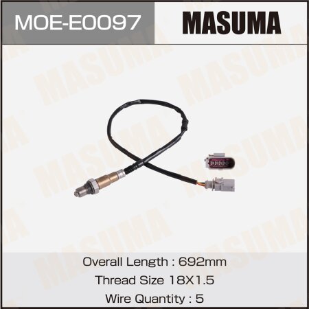 Датчик кислородный Masuma, MOE-E0097