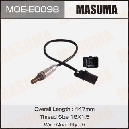 Датчик кислородный Masuma, MOE-E0098