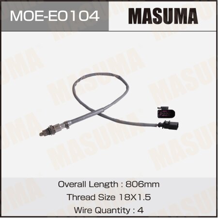 Датчик кислородный Masuma, MOE-E0104