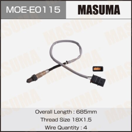Датчик топливовоздушной смеси Masuma, MOE-E0115
