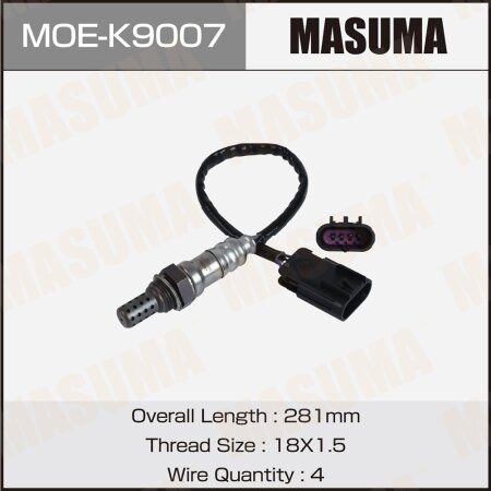 Датчик кислородный Masuma, MOE-K9007