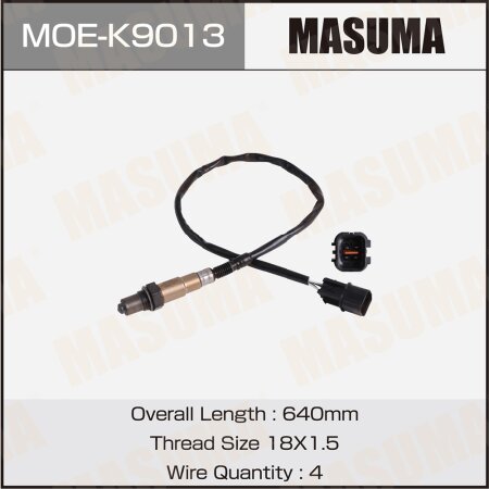 Датчик кислородный Masuma, MOE-K9013