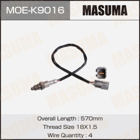 Датчик кислородный Masuma, MOE-K9016