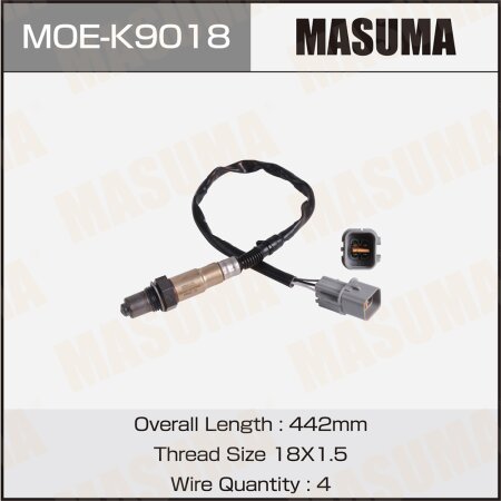 Датчик кислородный Masuma, MOE-K9018