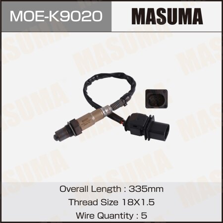 Датчик кислородный Masuma, MOE-K9020