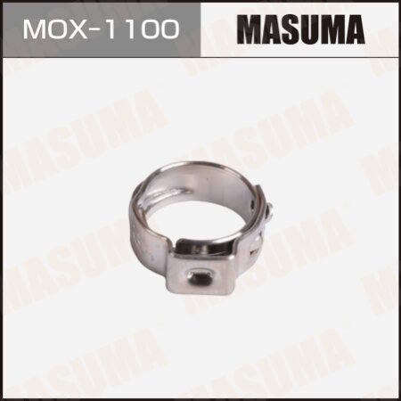 Хомут ушковый (обжимной), 8.3-10 mm / H-5 mm (уп.10шт), MOX-1100