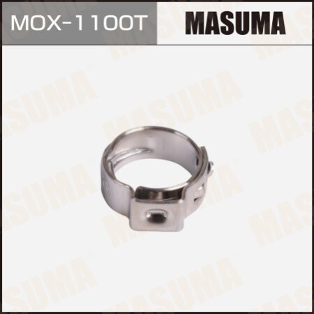 Хомут ушковый (обжимной) 8.3-10 mm / H-5 mm (уп.2 шт), MOX-1100T