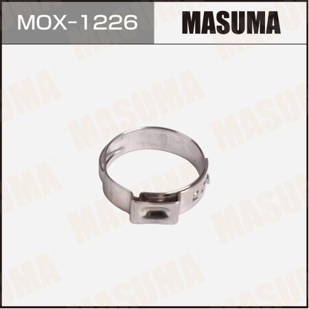 Хомут ушковый (обжимной) 19.4-22.6 mm / H-6 mm (уп.10шт), MOX-1226