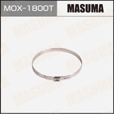 Хомут ушковый (обжимной) 76.8-80.0  mm / H-6 mm (уп.2 шт), MOX-1800T
