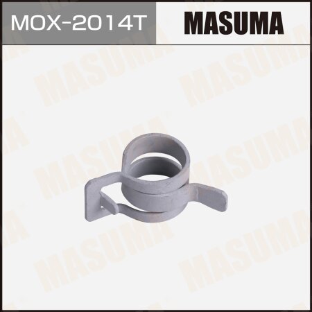 Хомут пружинный (самозажимной) MASUMA, d-12 mm / H-14 mm (уп.2 шт), MOX-2014T