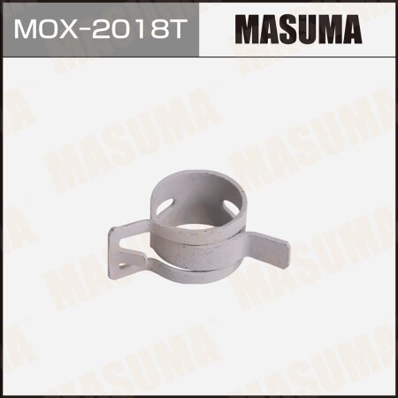 Хомут пружинный (самозажимной) MASUMA, d-12 mm / H-18 mm (уп.2 шт), MOX-2018T