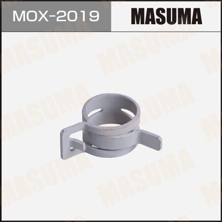 Хомут пружинный (самозажимной) MASUMA, d-12 mm / H-19 mm (уп.10 шт), MOX-2019