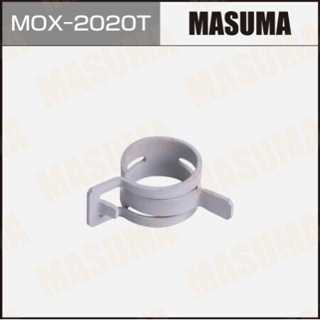 Хомут пружинный (самозажимной) MASUMA, d-12 mm / H-20 mm (уп.2 шт), MOX-2020T