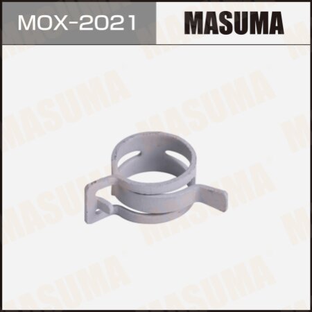 Хомут пружинный (самозажимной) MASUMA, d-12 mm / H-21 mm (уп.10 шт), MOX-2021