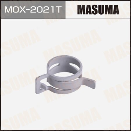 Хомут пружинный (самозажимной) MASUMA, d-12 mm / H-21 mm (уп.2 шт), MOX-2021T