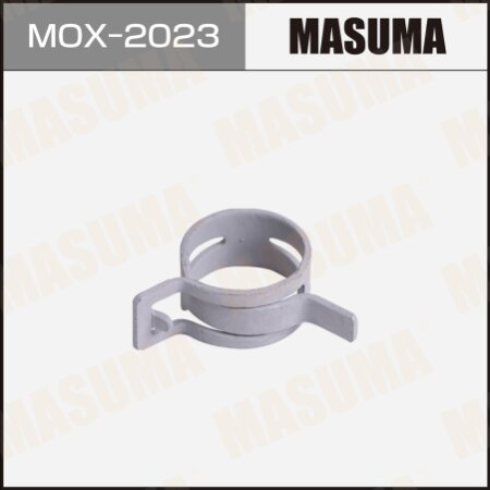 Хомут пружинный (самозажимной) MASUMA, d-12 mm / H-23 mm (уп.10 шт), MOX-2023