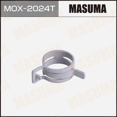 Хомут пружинный (самозажимной) MASUMA, d-12 mm / H-24 mm (уп.2 шт), MOX-2024T