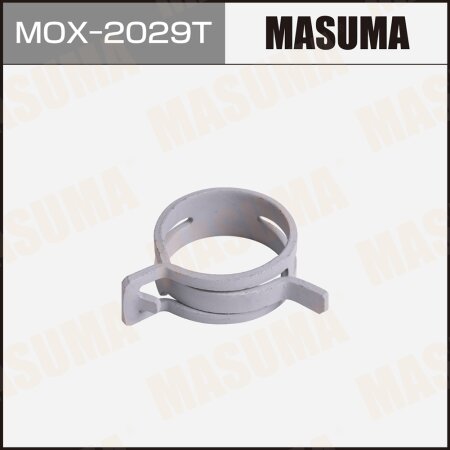 Хомут пружинный (самозажимной) MASUMA, d-12 mm / H-29 mm (уп.2 шт), MOX-2029T