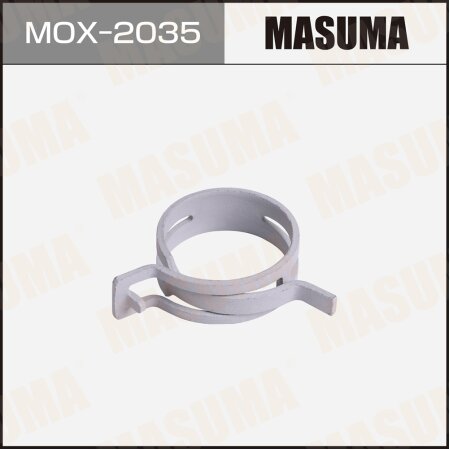 Хомут пружинный (самозажимной) MASUMA, d-12 mm / H-35 mm (уп.10 шт), MOX-2035
