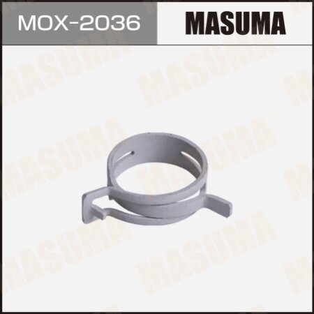 Хомут пружинный (самозажимной) MASUMA, d-12 mm / H-36 mm (уп.10 шт), MOX-2036