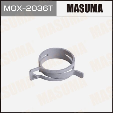 Хомут пружинный (самозажимной) MASUMA, d-12 mm / H-36 mm (уп.2 шт), MOX-2036T