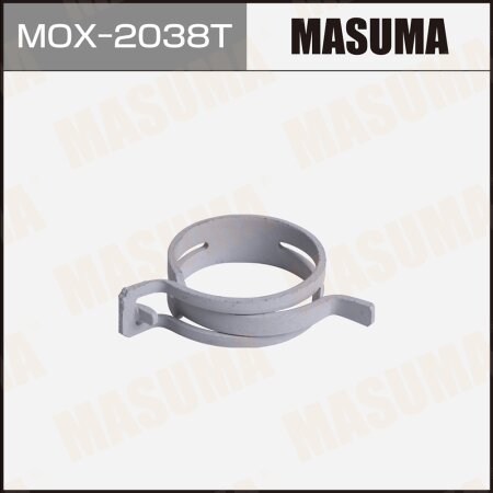 Хомут пружинный (самозажимной) MASUMA, d-12 mm / H-38 mm (уп.2 шт), MOX-2038T