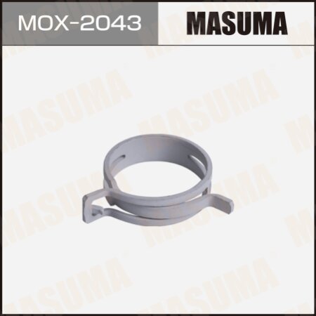 Хомут пружинный (самозажимной) MASUMA, d-12 mm / H-43 mm (уп.10 шт), MOX-2043