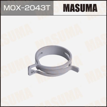 Хомут пружинный (самозажимной) MASUMA, d-12 mm / H-43 mm (уп.2 шт), MOX-2043T