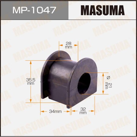 Втулка стабилизатора Masuma, MP-1047