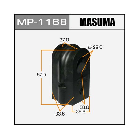 Втулка стабилизатора Masuma, MP-1168