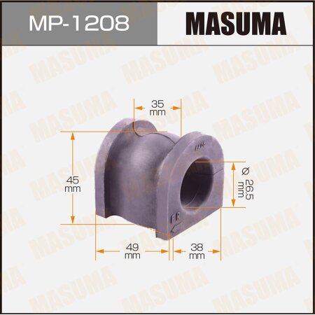Втулка стабилизатора Masuma, MP-1208